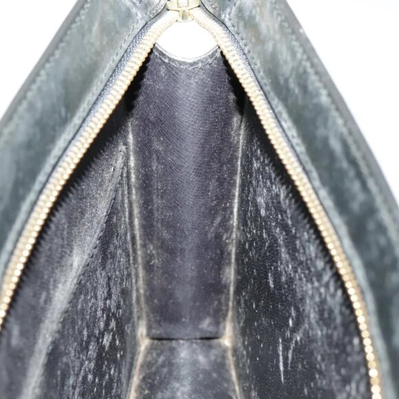 LOUIS VUITTON Epi Pochette Homme Clutch Bag Black Noir M52522 LV Auth 98877 - Picture 13 of 16